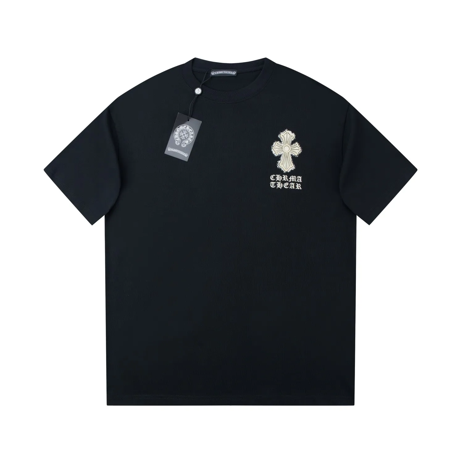 🅿️210 High quality ✨Cro❤✨🆕Classic logo letter pattern short sleeves. Official website synchronization, pure cotton fabric at the counter! Comfortable against the skin, durable and easy to wear, classic and simple logo design, meticulous original craftsmanship, customized 290G same vat dyed fabric, very comfortable to the touch, latest brick cabinet synchronization OS off-shoulder version, fashionable and personalized, super versatile and good-looking, very suitable for both men and women, a must-have style, hang tag, collar label, washed wheat, complete with three labels, black and white. 2️⃣Color S M L XL